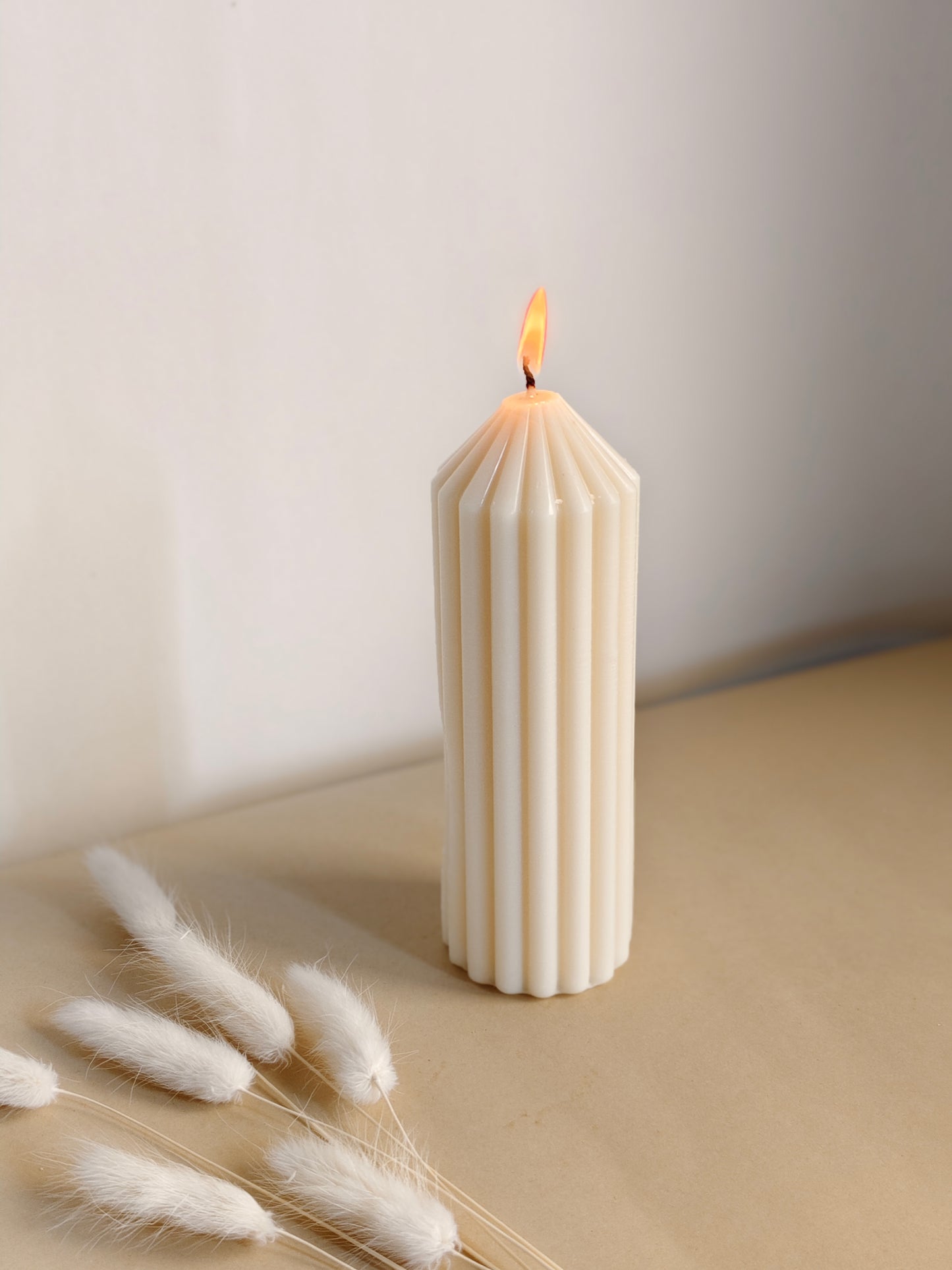Fluted Pillar Candles